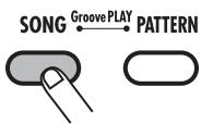 ZOOM RT-223 - Press the [SONG] key. - 1