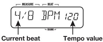 ZOOM RT-223 - To activate the metronome sound, press the PLAY [▶] key. - 2