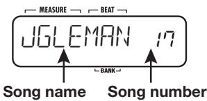 ZOOM RT-223 - Assigning a name to a song - 1