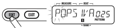 ZOOM RT-223 - Assigning a name to a pattern - 2