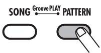 ZOOM RT-223 - Press the [PATTERN] key. - 1