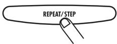 ZOOM RT-223 - To advance to the next step, press the [REPEAT/STEP] key. - 1
