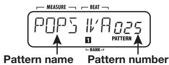 ZOOM RT-223 - Assigning a name to a pattern - 1