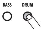 ZOOM RT-223 - Press the [DRUM] key. - 1
