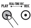 ZOOM RT-223 - To activate the metronome sound, press the PLAY [▶] key. - 1