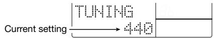 ZOOM RT-323 - Adjusting bass program tuning - 1