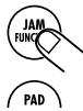 ZOOM RT-323 - Use the [JAM FUNCTION] key to select the parameter to be controlled with the JAM slider. - 1