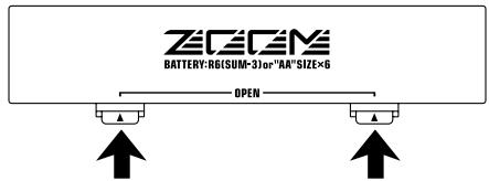 ZOOM RT-323 - Using the Unit on Batteries - 3
