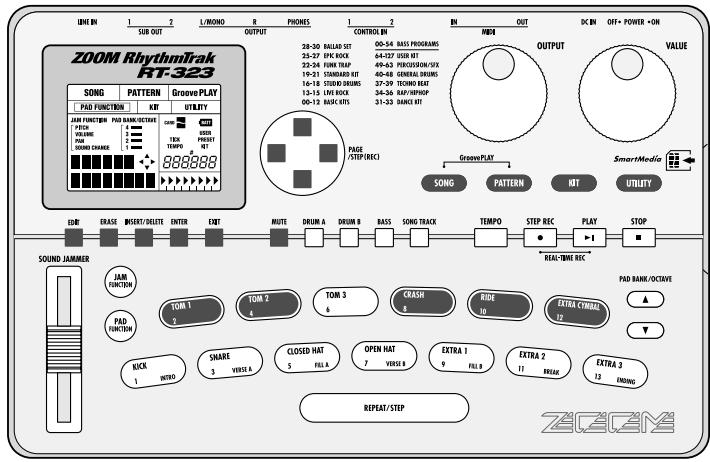 ZOOM RT-323 - RhythmTrak RT-323 - 1