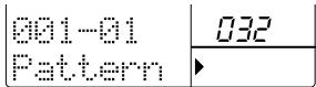 ZOOM RT-323 - Pattern information step input - 9