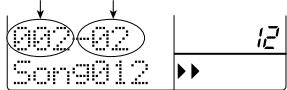 ZOOM RT-323 - ■ Entering another pattern - 6