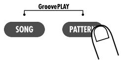 ZOOM RT-323 - Press the [PATTERN] key - 1