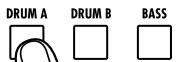 ZOOM RT-323 - Press the [DRUM A] key (or [DRUM B] key) - 1