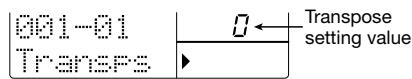 ZOOM RT-323 - Transposing the bass track - 1
