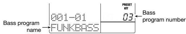 ZOOM RT-323 - Switching bass programs - 4