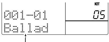 ZOOM RT-323 - Hold down the [DRUM A]/[DRUM B] key or the [BASS] key, and press one of the [ ] / [ ] keys - 6