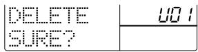 ZOOM RT-323 - Deleting a User Pattern - 2