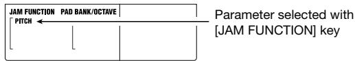 ZOOM RT-323 - Use the [JAM FUNCTION] key to select the parameter to be controlled with the JAM slider. - 2