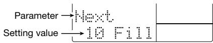 ZOOM RT-323 - Changing the playing information of a pattern assigned to a pad - 3