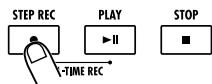 ZOOM RT-323 - Pattern information step input - 1