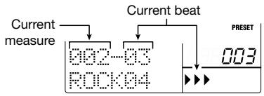ZOOM RT-323 - Press the [▶II] key. - 2
