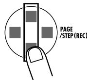 ZOOM RT-323 - Hold down the [DRUM A]/[DRUM B] key or the [BASS] key, and press one of the [ ] / [ ] keys - 5