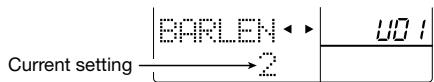 ZOOM RT-323 - Changing the pattern length - 1