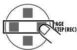 ZOOM RT-323 - Use the [] / [] keys to move to the measure where you want to input pattern information. - 1