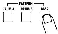 ZOOM RT-323 - Press the [BASS] key - 1