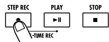 ZOOM RT-323 - Press the [REC] key. - 1