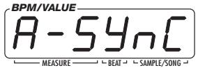 ZOOM ST-224 - Press the [AUTO SYNC] key. - 4