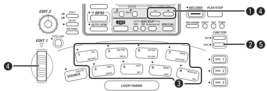 ZOOM ST-224 - Changing Song Settings - 1