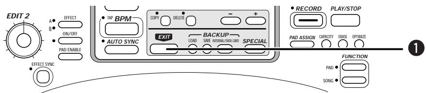 ZOOM ST-224 - Initializing Without Loading Backup Memory Data (Quick Start) - 1
