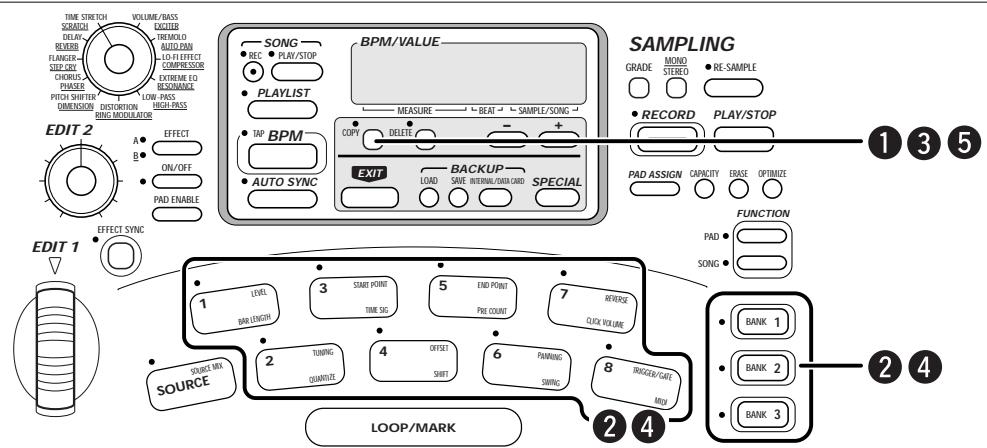 ZOOM ST-224 - Copying Pad Settings - 1