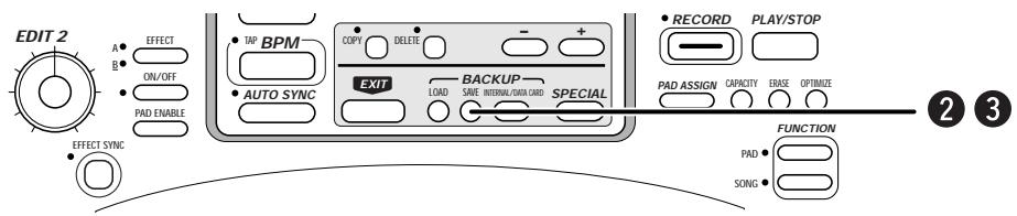 ZOOM ST-224 - Resetting the ST-224 to the Factory Default (Initializing) - 1