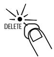 ZOOM ST-224 - STEP1 Press the [DELETE] key. - 2