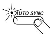 ZOOM ST-224 - Press the [AUTO SYNC] key. - 1