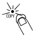 ZOOM ST-224 - Press the [COPY] key. - 2