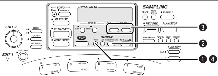 ZOOM ST-224 - Loading Bulk Data (Data Card) - 1