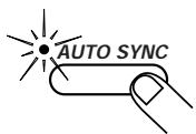 ZOOM ST-224 - Press the [AUTO SYNC] key. - 1