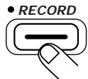 ZOOM ST-224 - STEP5 Press the [RECORD] key and then immediately start playback of the sound source. - 1
