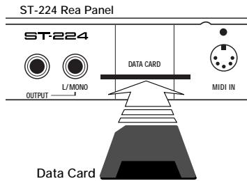ZOOM ST-224 - Formatting a Data Card - 5