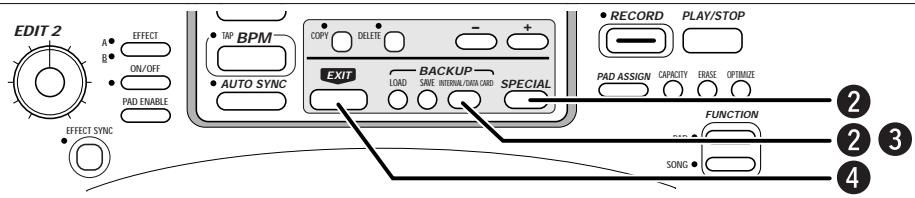 ZOOM ST-224 - Formatting a Data Card - 2