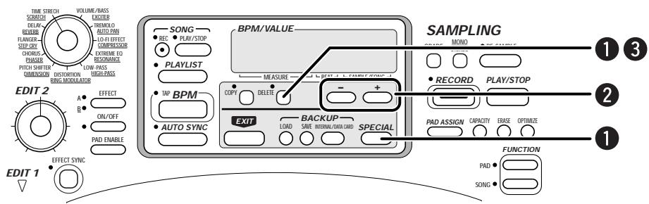 ZOOM ST-224 - Deleting a Song - 1