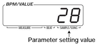 ZOOM ST-224 - Setting the Playback Parameters for Each Pad - 6