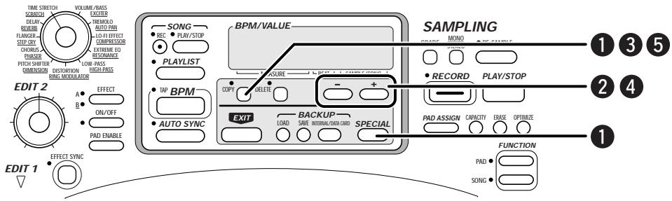 ZOOM ST-224 - Copying a Song - 1