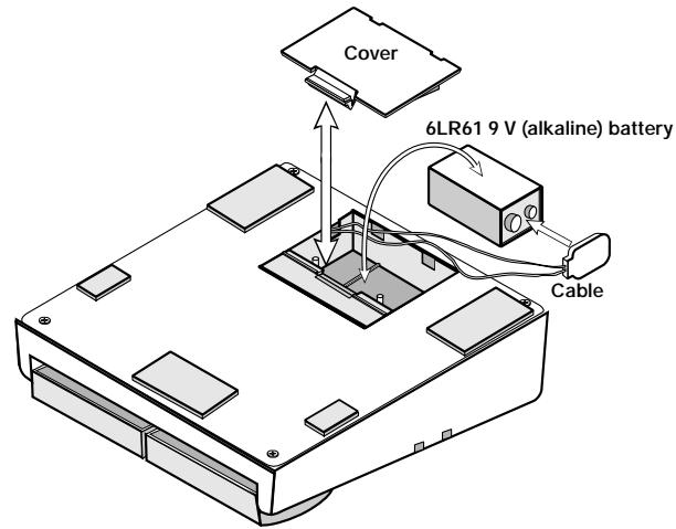 ZOOM 505 - Replacing the Battery - 1