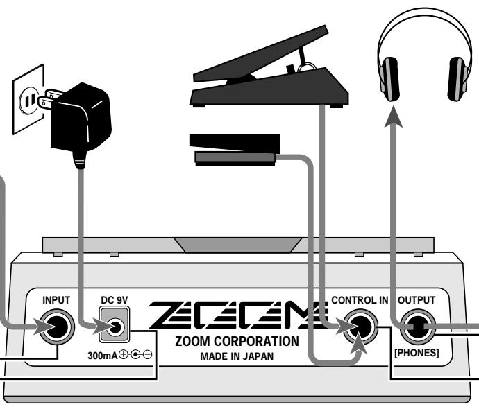 ZOOM 505 - DC IN jack - 2