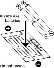ZOOM 607 - Operating the Unit on Battery Power - 2