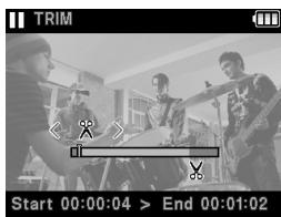 ZOOM Q3HD - TRIM (partial deletion) - 1